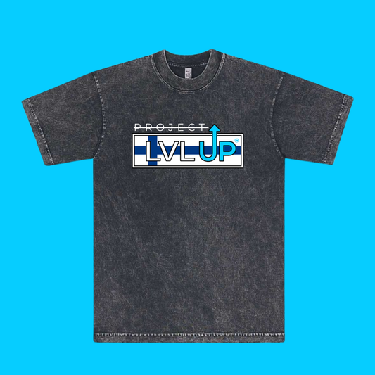 Project LVLUP FINLAND - Mineral Wash - Carbon - 100% Cotton - Made In U.S.A.