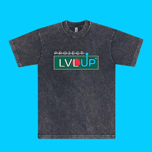 Project LVLUP BANGLADESH - Mineral Wash - Carbon - 100% Cotton - Made In U.S.A.