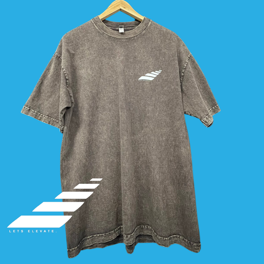 ELEVATE TEE – Mineral Wash - Unisex - Multiple Colors - Made in U.S.A. - LVLUP Gear