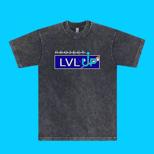 Project LVLUP MARSHALL ISLANDS - Mineral Wash - Carbon - 100% Cotton - Made In U.S.A.